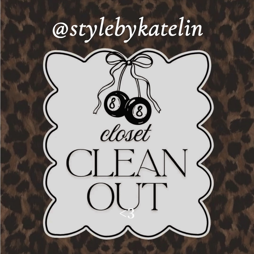 Closet Clean Out!! Check out of my page for great deals!